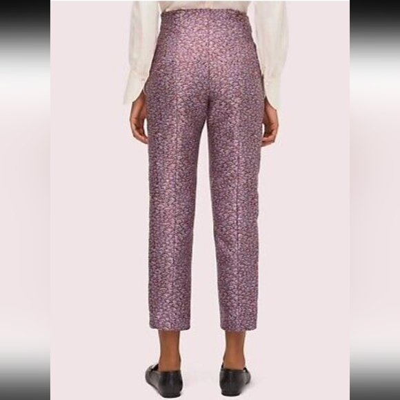 Kate Spade NY (NWOT) Party Bubbles Jacquard Pants - Picture 2 of 8
